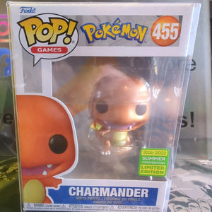 FUNKO POP VINYL 455 Charmander Summer Convention - FRENLY BRICKS - Open 7 Days