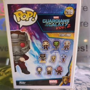 FUNKO POP VINYL 209 STAR-LORD GUARDIANS OF THE GALAXY VOL 2 - FRENLY BRICKS - Open 7 Days