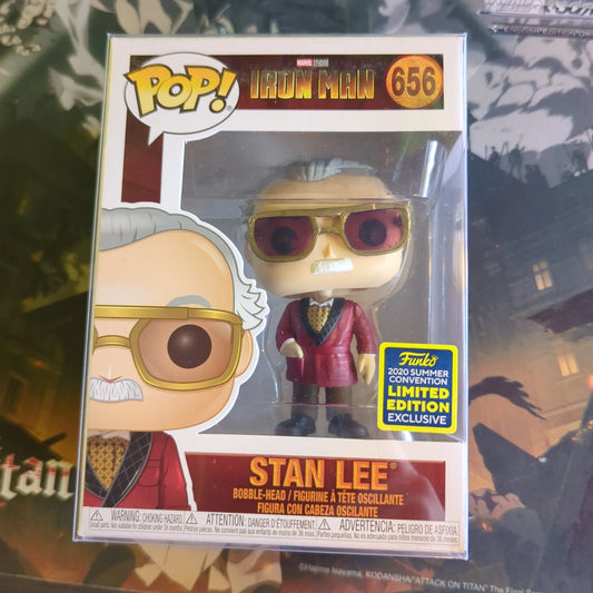 FUNKO POP VINYL 656 STAN LEE IRON MAN Marvel - FRENLY BRICKS - Open 7 Days