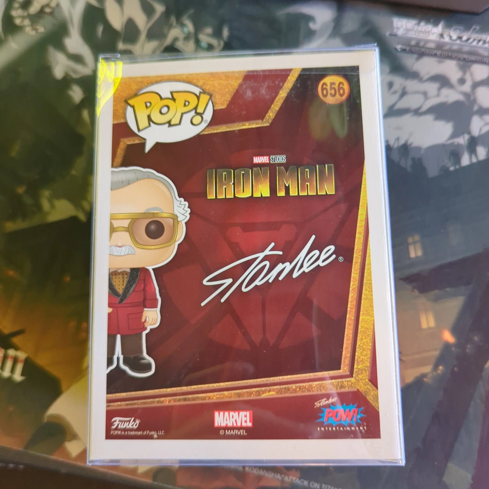 FUNKO POP VINYL 656 STAN LEE IRON MAN Marvel - FRENLY BRICKS - Open 7 Days