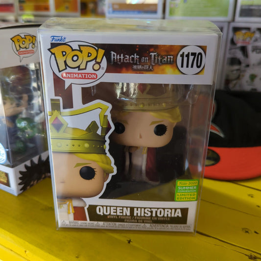 FUNKO POP VINYL ATTACK ON TITAN QUEEN HISTORIA 1170 - FRENLY BRICKS - Open 7 Days