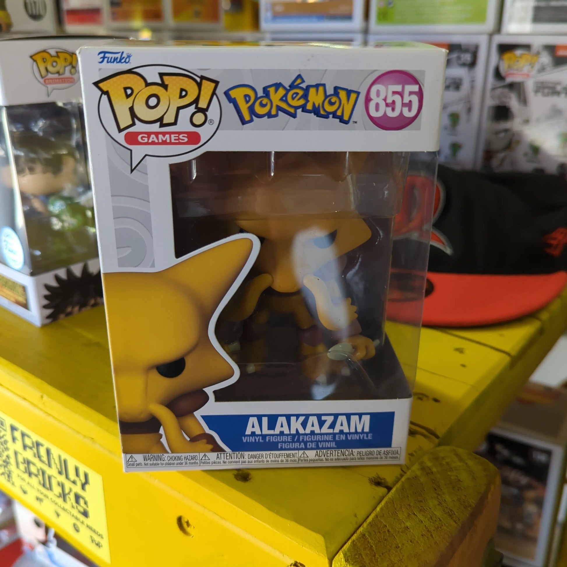 FUNKO POP VINYL Alakazam 855 Pokemon - FRENLY BRICKS - Open 7 Days