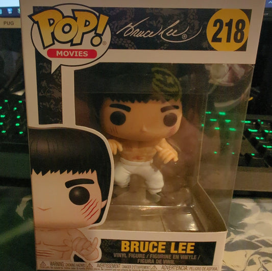 FUNKO POP VINYL 218 BRUCE LEE MOVIES - FRENLY BRICKS - Open 7 Days