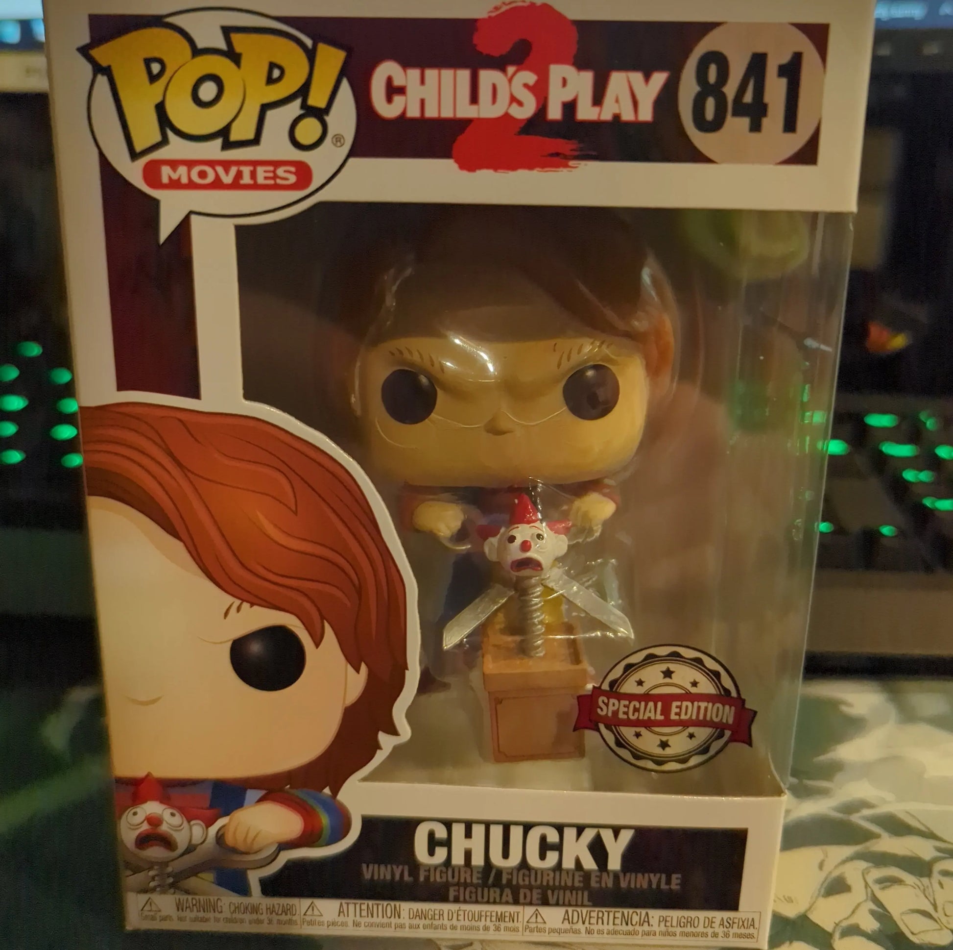 FUNKO POP VINYL Chucky Child's Play 2 Movies 841 - FRENLY BRICKS - Open 7 Days