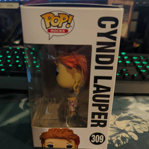 FUNKO POP VINYL Cyndi Lauper 309 Rocks - FRENLY BRICKS - Open 7 Days