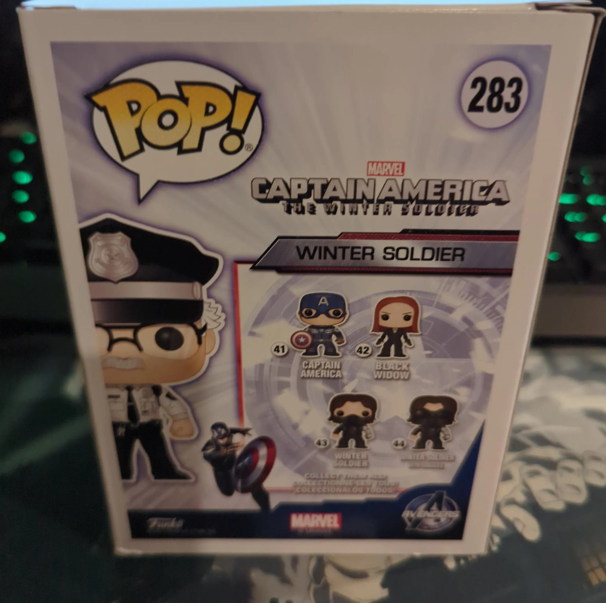 FUNKO POP VINYL Stan Lee Captain America 283 - FRENLY BRICKS - Open 7 Days