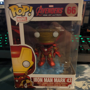 FUNKO POP VINYL Iron Man Mark 43 Age of Ultron Avengers - FRENLY BRICKS - Open 7 Days