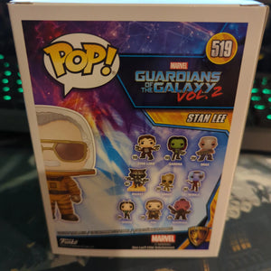 FUNKO POP VINYL STAN LEE Guardians of the Galaxy 519 Vol 2 - FRENLY BRICKS - Open 7 Days