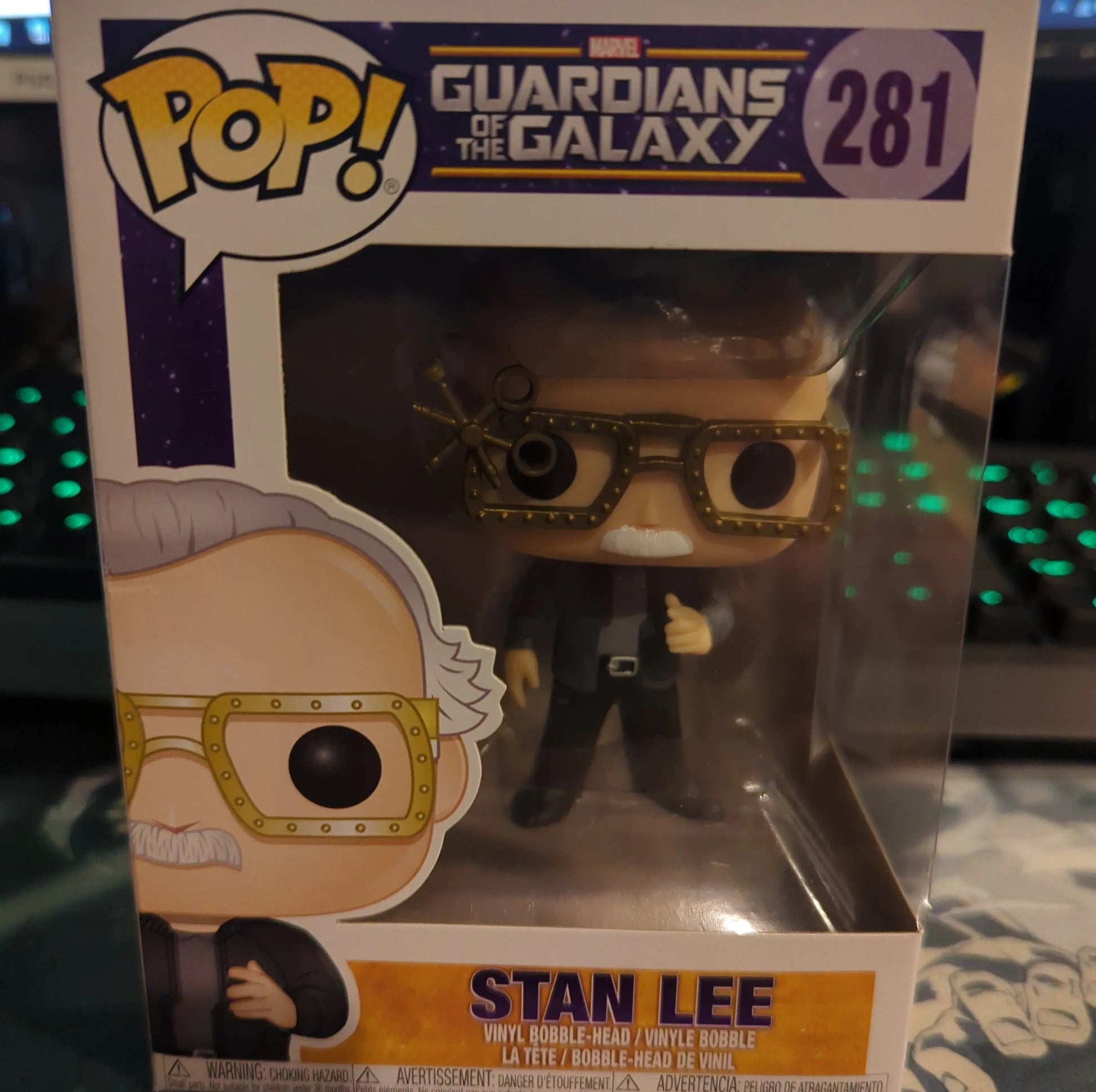 FUNKO POP VINYL STAN LEE Guardians of the Galaxy 281 - FRENLY BRICKS - Open 7 Days