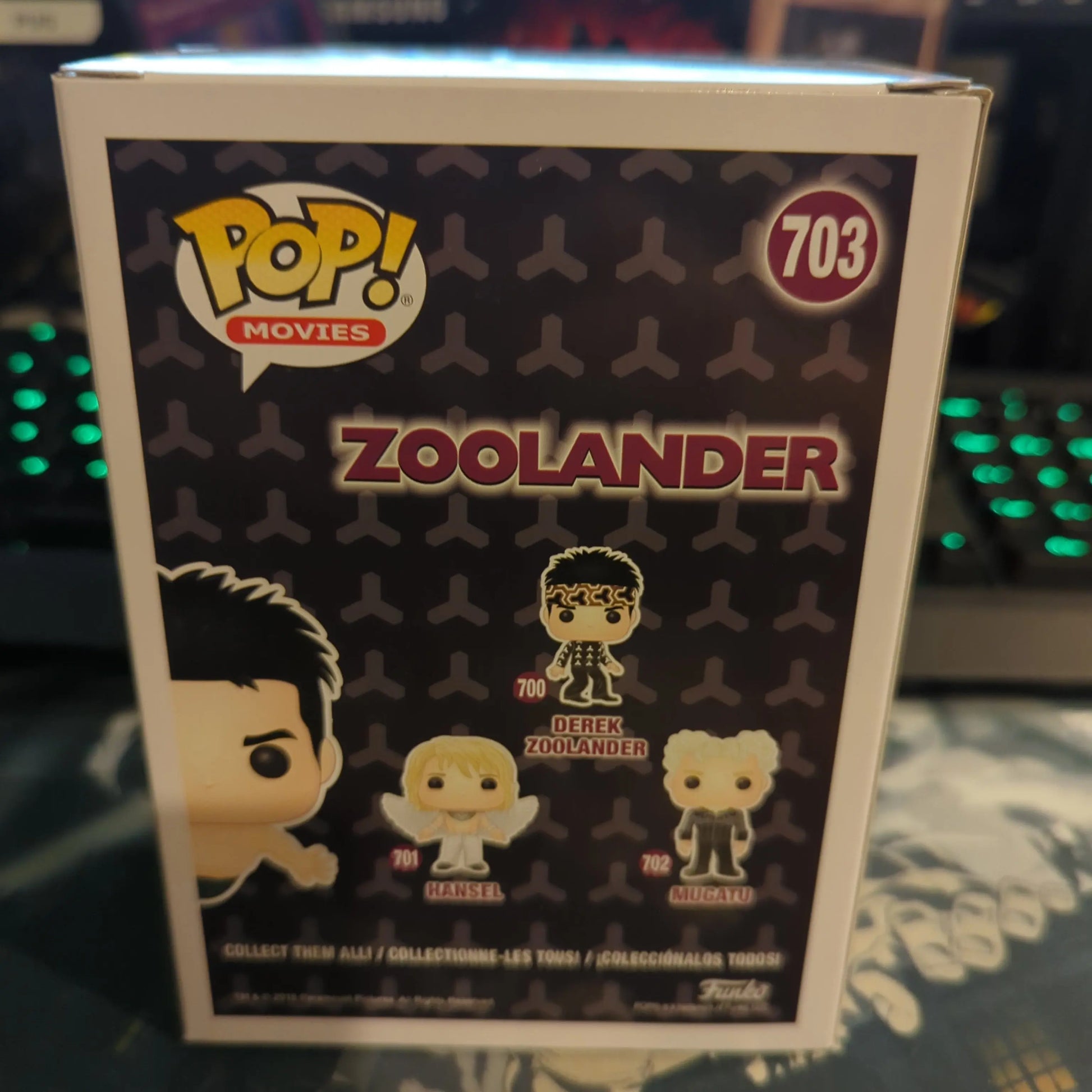 FUNKO POP VINYL Derek Zoolander 703 - FRENLY BRICKS - Open 7 Days