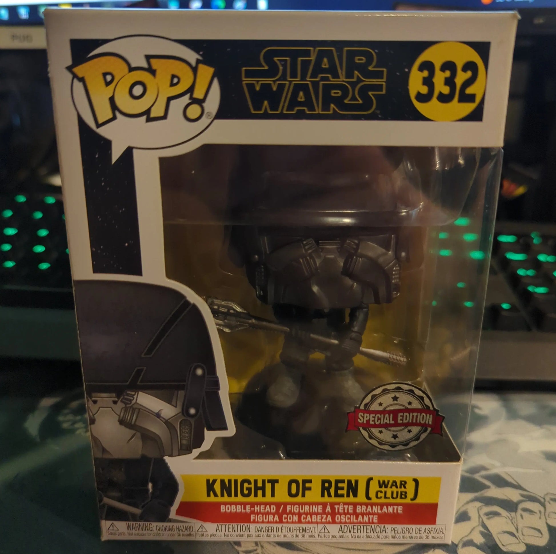 FUNKO KNIGHT OF REN (WAR CLUB) 332 Star Wars - FRENLY BRICKS - Open 7 Days