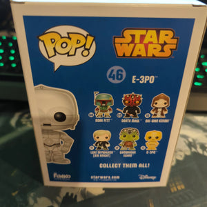 FUNKO POP VINYL STAR WARS E-3PO 46 2015 GALACTIC CONVENTION - FRENLY BRICKS - Open 7 Days