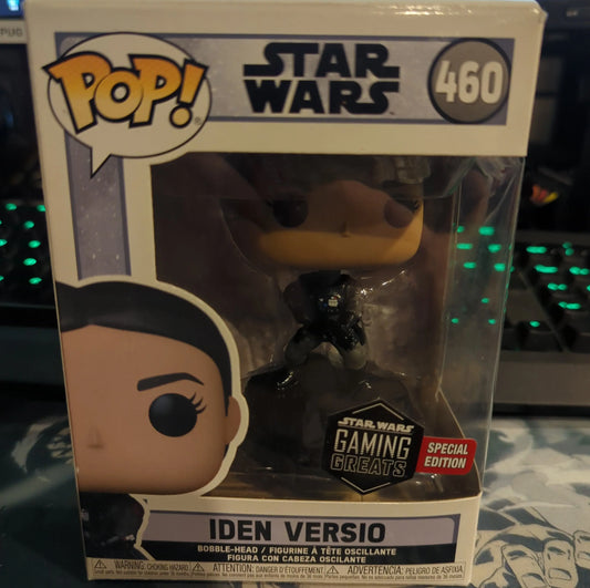 FUNKO POP VINYL IDEN VERSIO GAMING GREATS STAR WARS 460 - FRENLY BRICKS - Open 7 Days