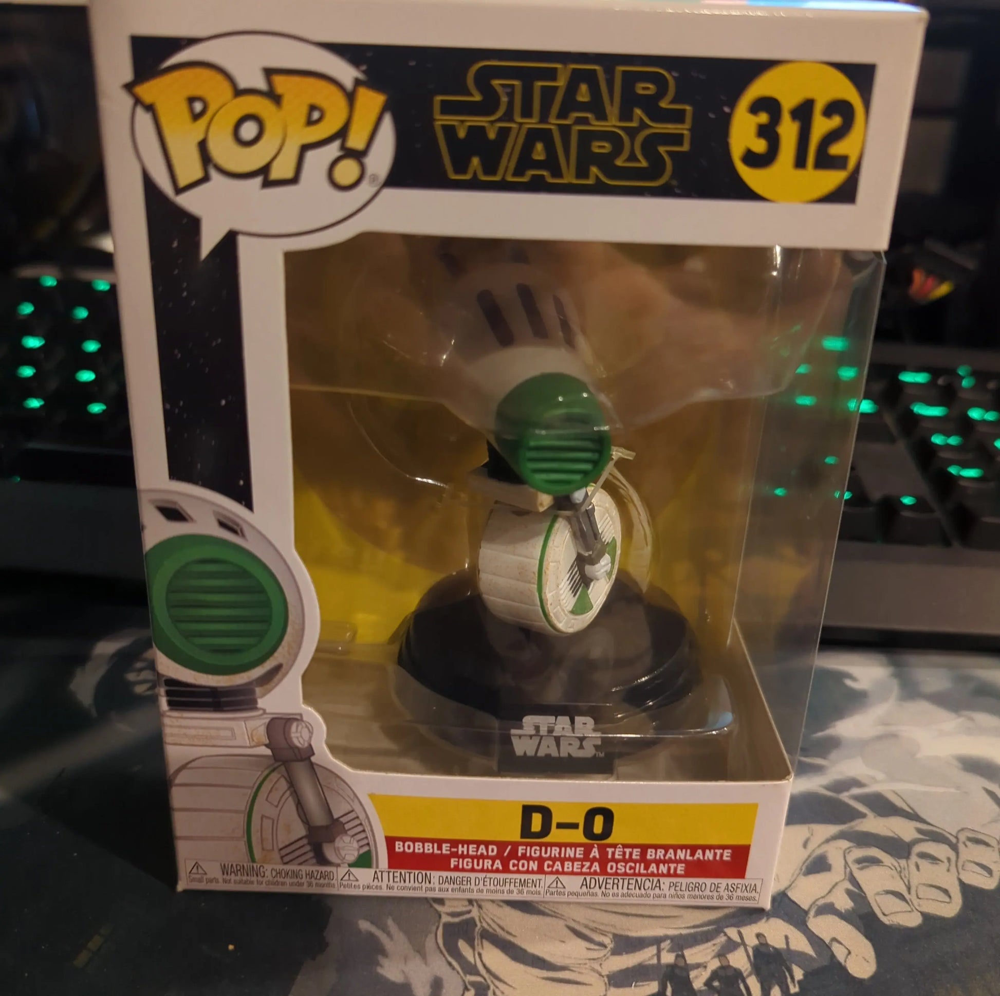 FUNKO POP VINYL STAR Wars D-O droid 312 - FRENLY BRICKS - Open 7 Days