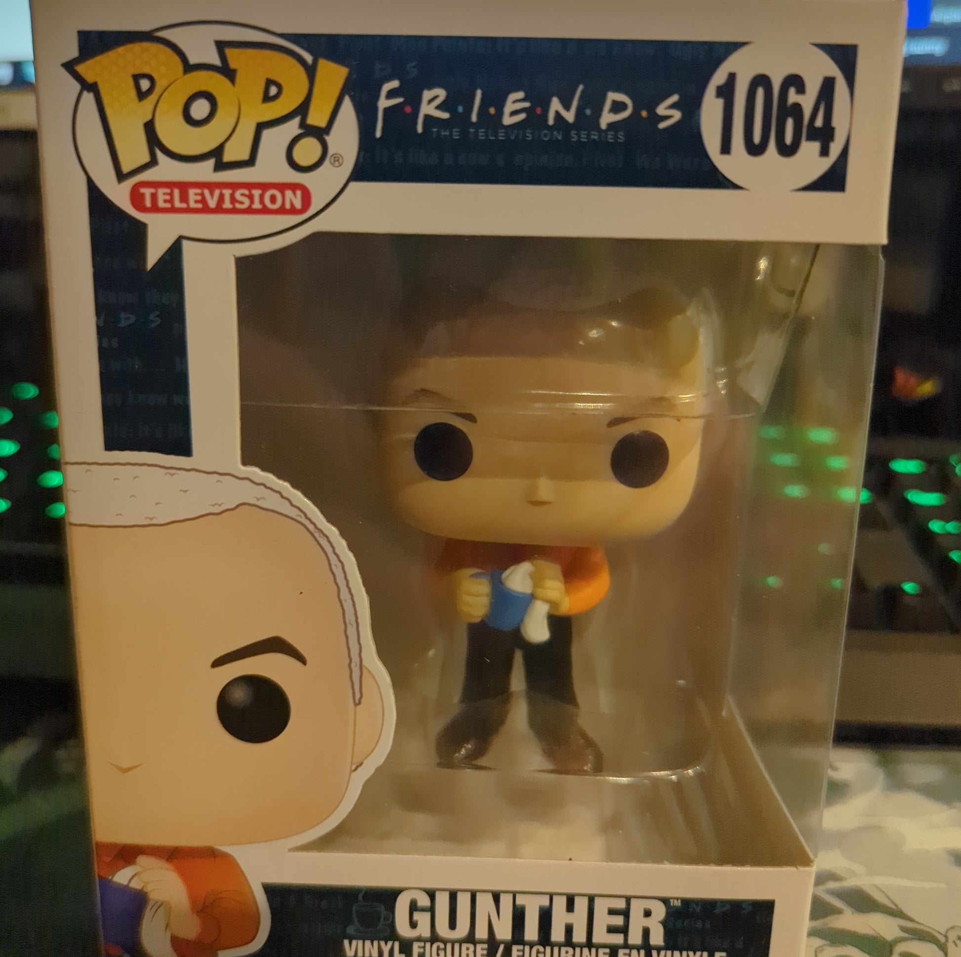 FUNKO POP VINYL - Gunther - 1064 - Friends - FRENLY BRICKS - Open 7 Days