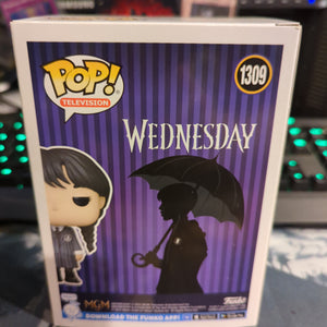 FUNKO POP VINYL - Wednesday Addams - 1309 - WEDNESDAY - FRENLY BRICKS - Open 7 Days