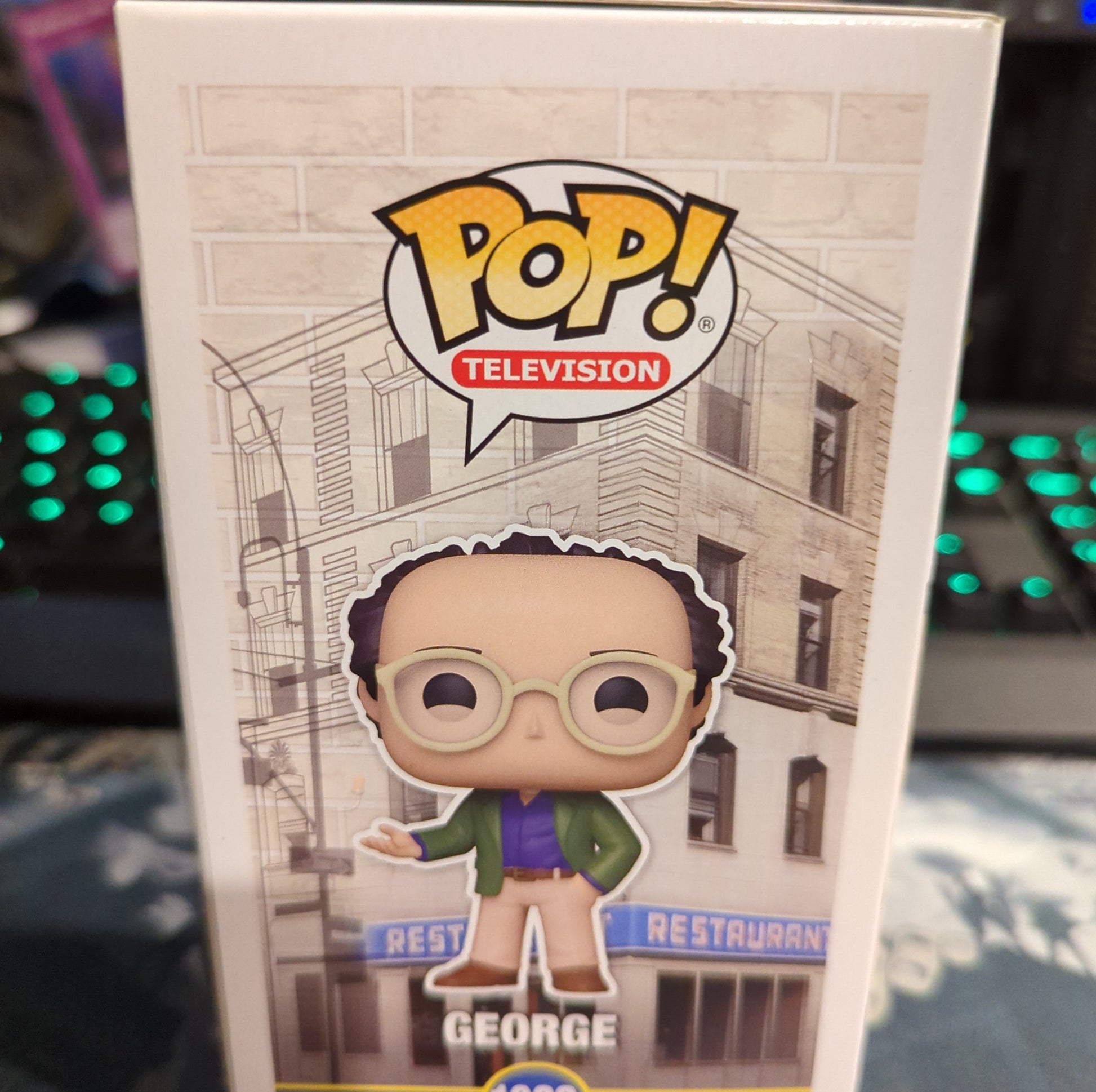 FUNKO POP VINYL - George - 1082 - Seinfeld - FRENLY BRICKS - Open 7 Days