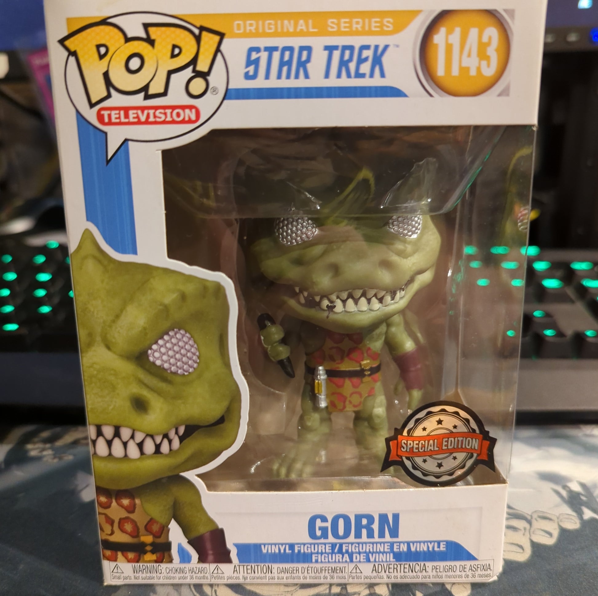 FUNKO POP VINYL - Gorn - 1143 - Star Trek - FRENLY BRICKS - Open 7 Days