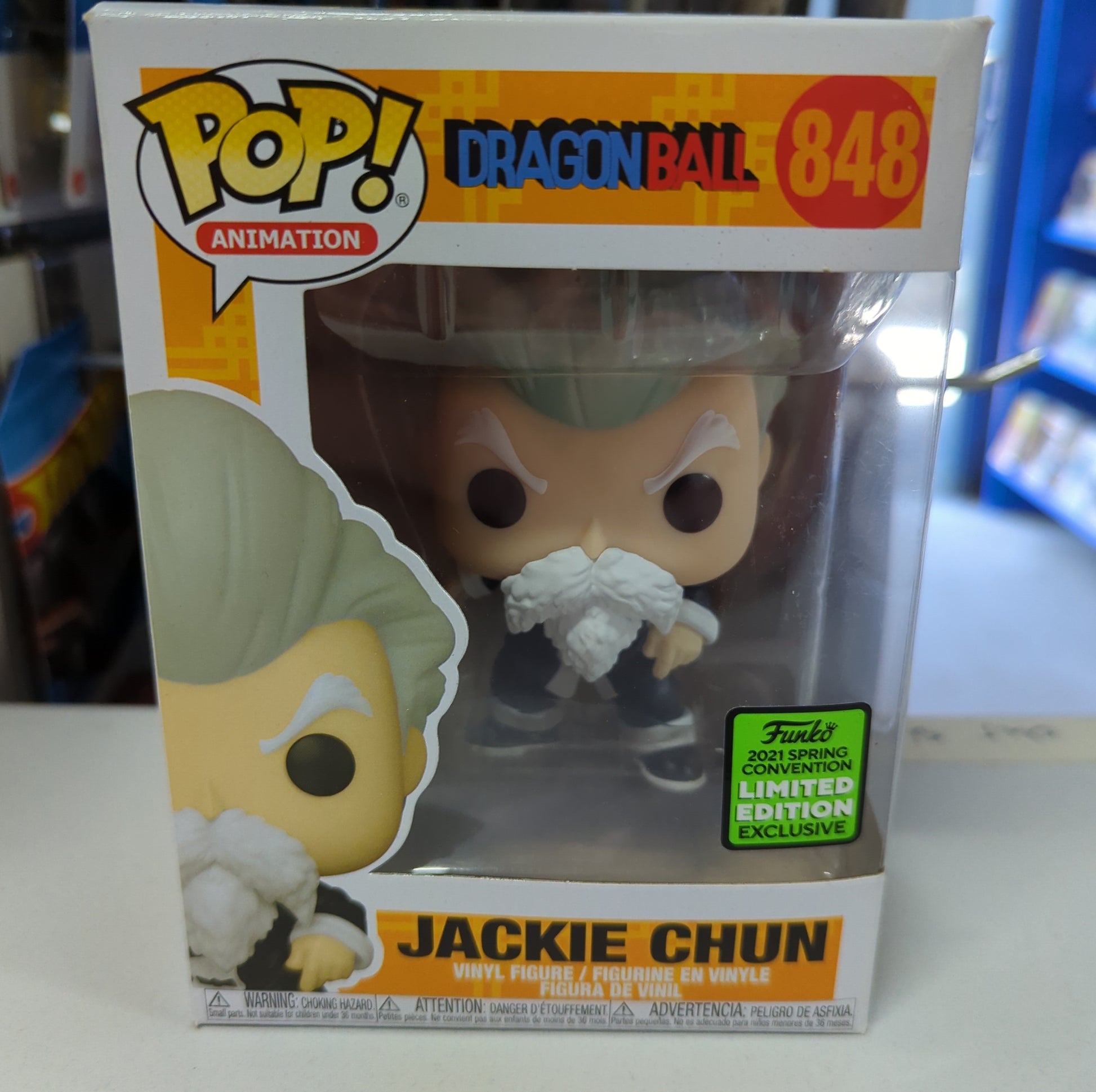 FUNKO POP VINYL Jackie Chun 848 Anime DragonBall - FRENLY BRICKS - Open 7 Days