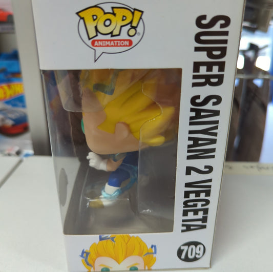 FUNKO POP VINYL - Super Saiyan 2 Vegeta - 709 - DragonBall - FRENLY BRICKS - Open 7 Days