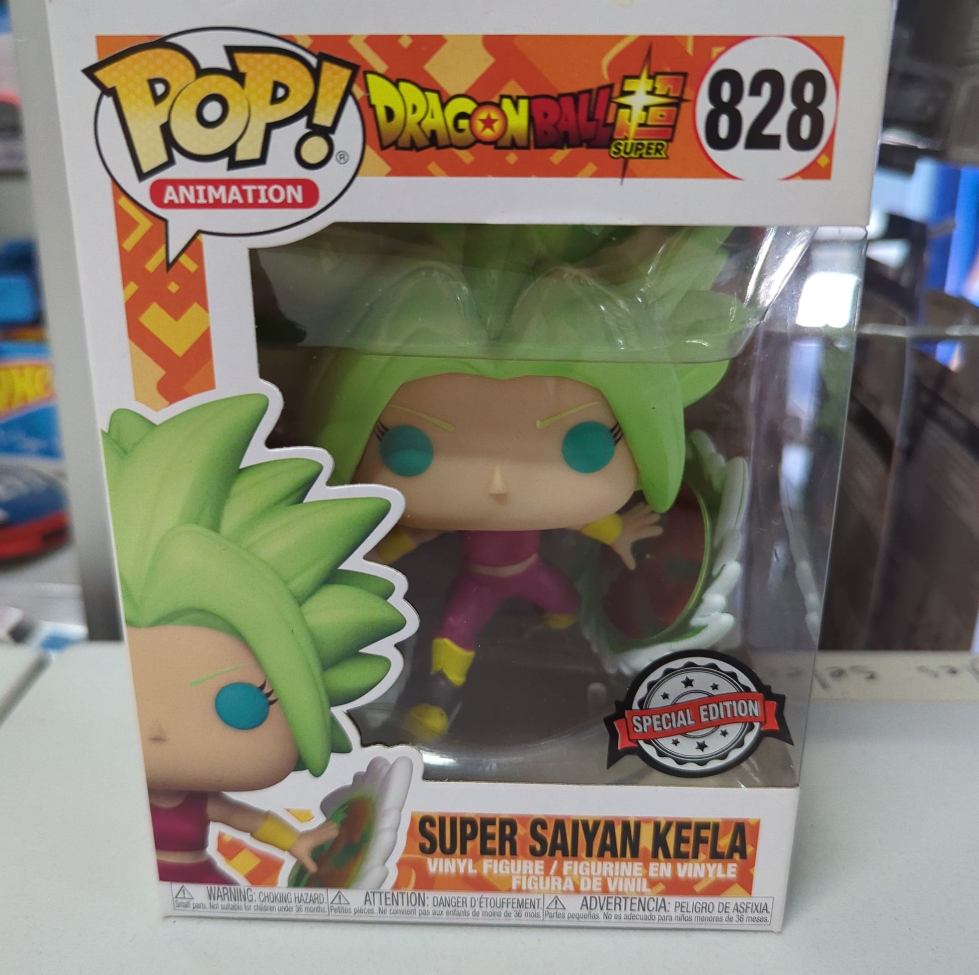 FUNKO POP VINYL - Super Saiyan Kefla - 828 - DragonBall - FRENLY BRICKS - Open 7 Days