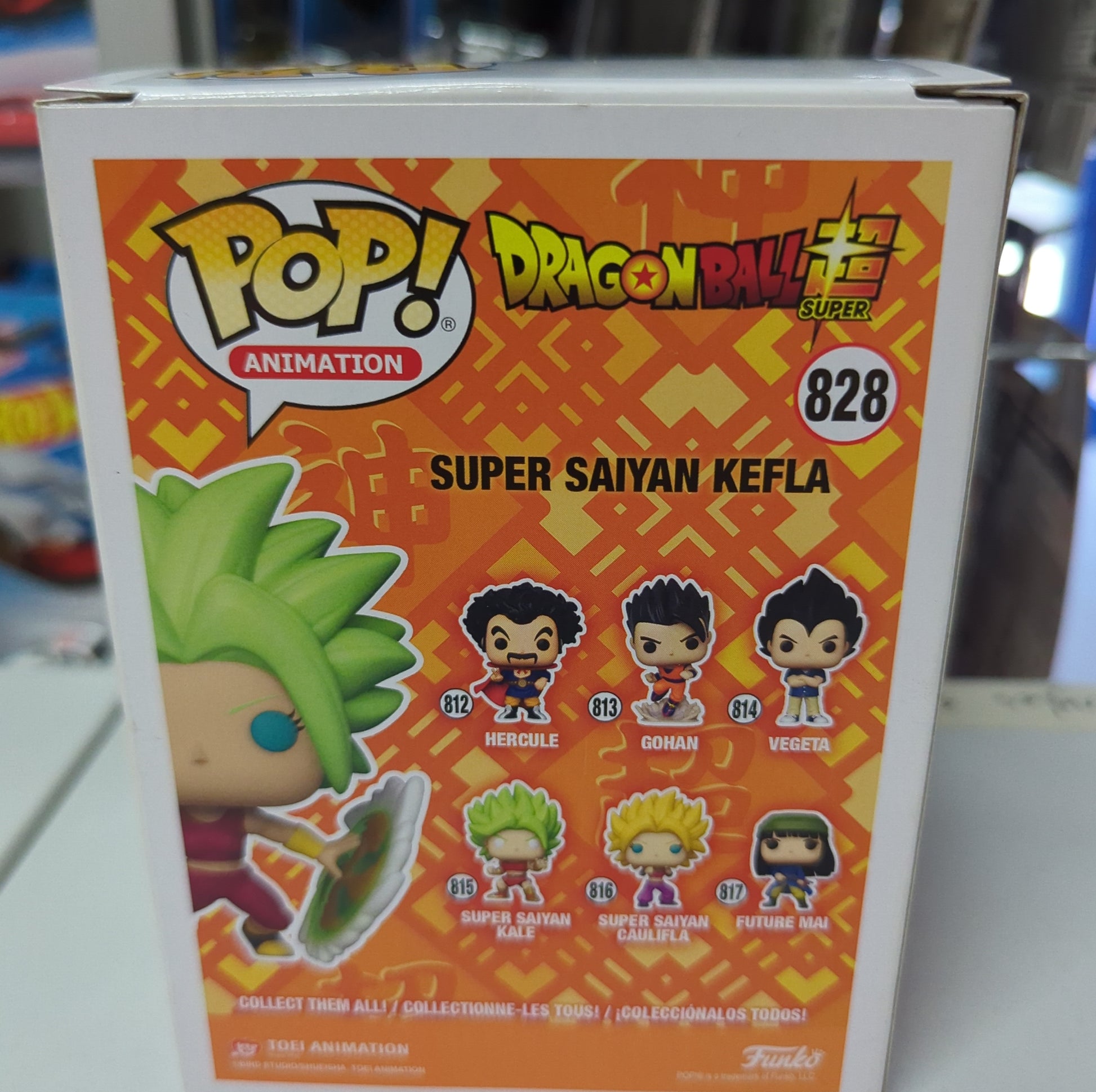 FUNKO POP VINYL - Super Saiyan Kefla - 828 - DragonBall - FRENLY BRICKS - Open 7 Days