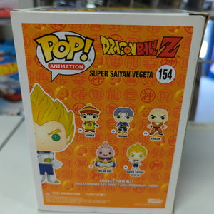 FUNKO POP VINYL - Super Saiyan Vegeta - 154 - 2018 Fall Convention - DragonBall - FRENLY BRICKS - Open 7 Days