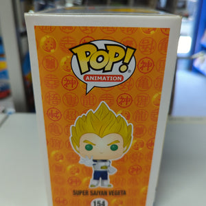 FUNKO POP VINYL - Super Saiyan Vegeta - 154 - 2018 Fall Convention - DragonBall - FRENLY BRICKS - Open 7 Days