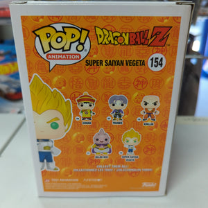 FUNKO POP VINYL - Super Saiyan Vegeta - 154 - Gold - 2018 Summer Convention - FRENLY BRICKS - Open 7 Days