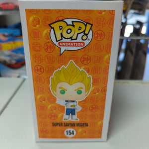 FUNKO POP VINYL - Super Saiyan Vegeta - 154 - Gold - 2018 Summer Convention - FRENLY BRICKS - Open 7 Days