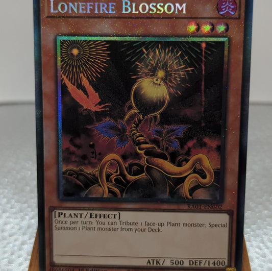 Lonefire Blossom - RA01-EN002 - Quarter Century Rare - 1st Ed - NM - Yugioh FRENLY BRICKS