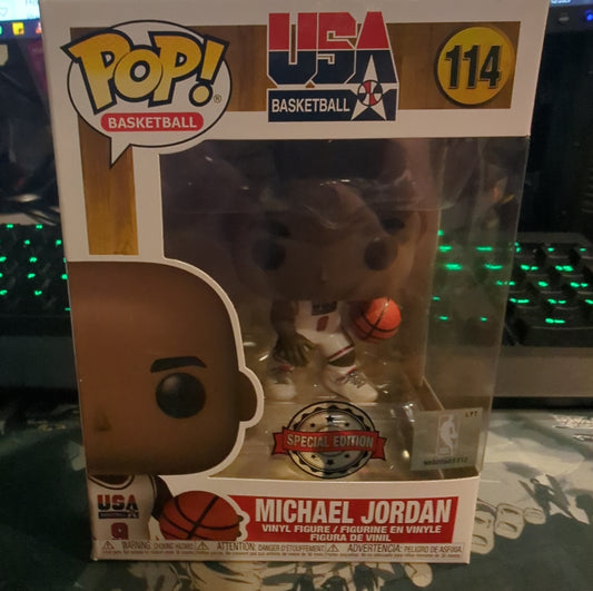 FUNKO POP VINYL - Michael Jordan - 114 FRENLY BRICKS