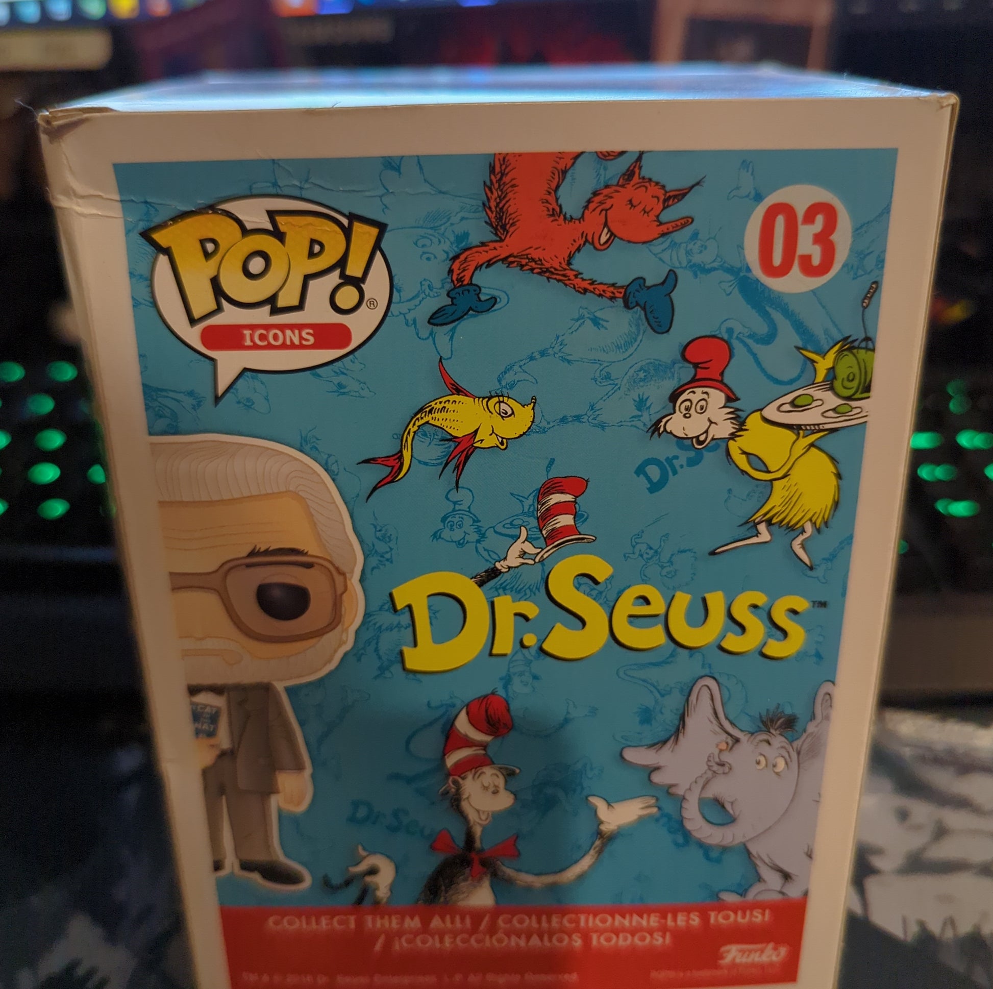 FUNKO POP VINYL - Dr. Seuss - 03 - Icons FRENLY BRICKS