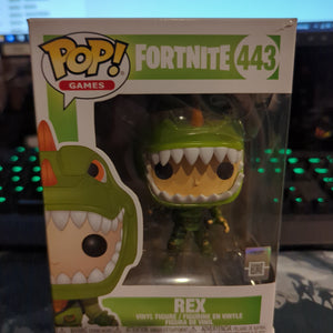 FUNKO POP VINYL - REX - Fortnite - 443 FRENLY BRICKS