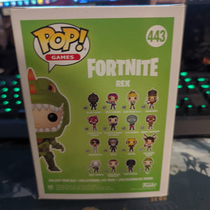 FUNKO POP VINYL - REX - Fortnite - 443 FRENLY BRICKS