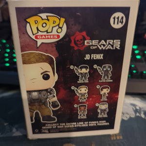 FUNKO POP VINYL - GEARS OF WAR - 114 - JD FENIX FRENLY BRICKS