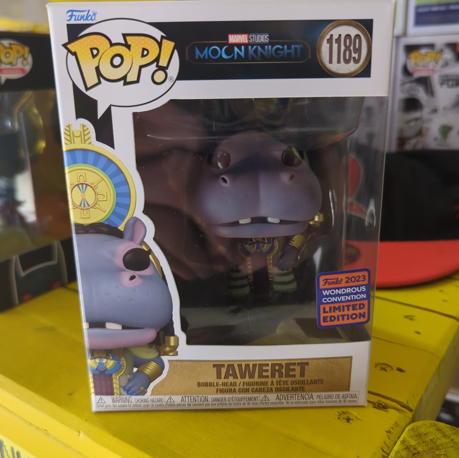 FUNKO POP VINYL - Taweret - 1189 - Moon Knight FRENLY BRICKS