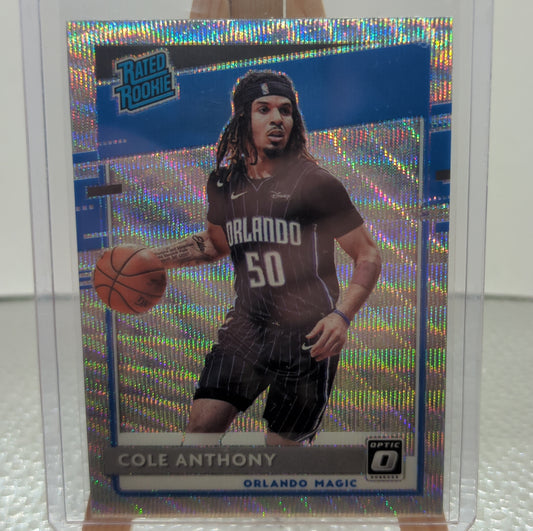 Panini 2020-21 Donruss Optic Fanatics Silver Wave #165 Cole Anthony FRENLY BRICKS