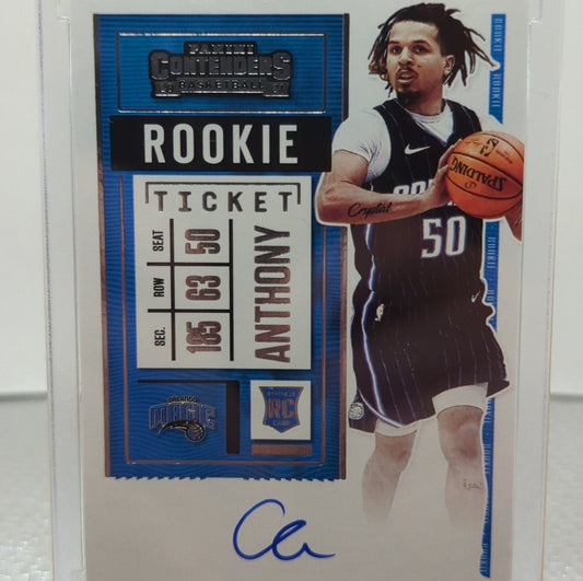 2020 Panini Contenders COLE ANTHONY Rookie Ticket On Card Auto RC MINT - MAGIC FRENLY BRICKS