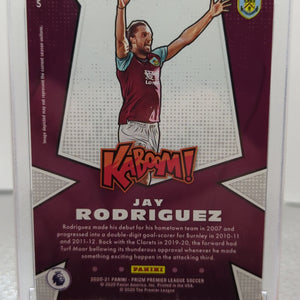 Jay Rodriguez 2020-21 Panini Prizm EPL Kaboom! SOCCER FRENLY BRICKS