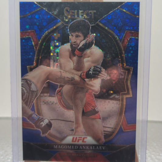 2023 Select UFC Magomed Ankalaev Concourse Blue Disco /49 #39 FDHD FRENLY BRICKS