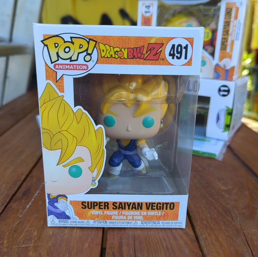 FUNKO POP VINYL - Super Saiyan Vegito 491 - DragonballZ FRENLY BRICKS