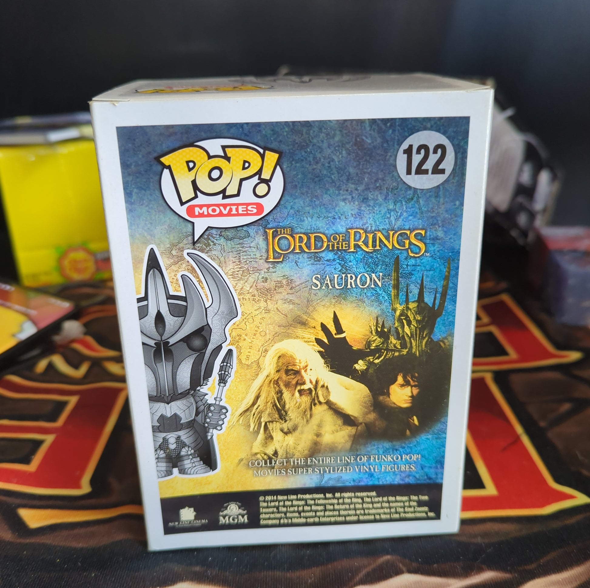 FUNKO POP VINYL - Sauron - 122 - Lord of the Rings FRENLY BRICKS - Open 7 Days