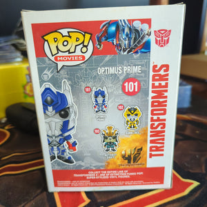 FUNKO POP VINYL - Optimus Prime - 101 - Transformers FRENLY BRICKS - Open 7 Days