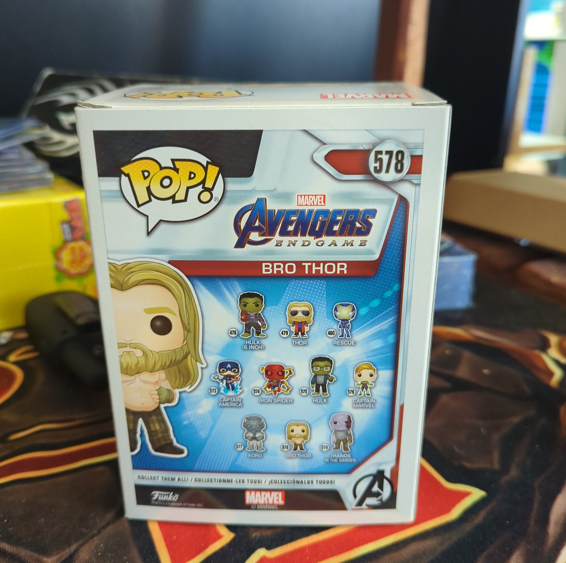 FUNKO POP VINYL - Marvel Bro Thor - 578 FRENLY BRICKS - Open 7 Days