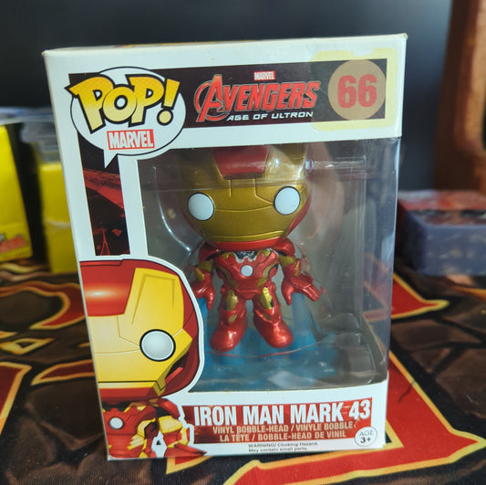 FUNKO POP VINYL - 69 - Iron Man - Avengers FRENLY BRICKS - Open 7 Days