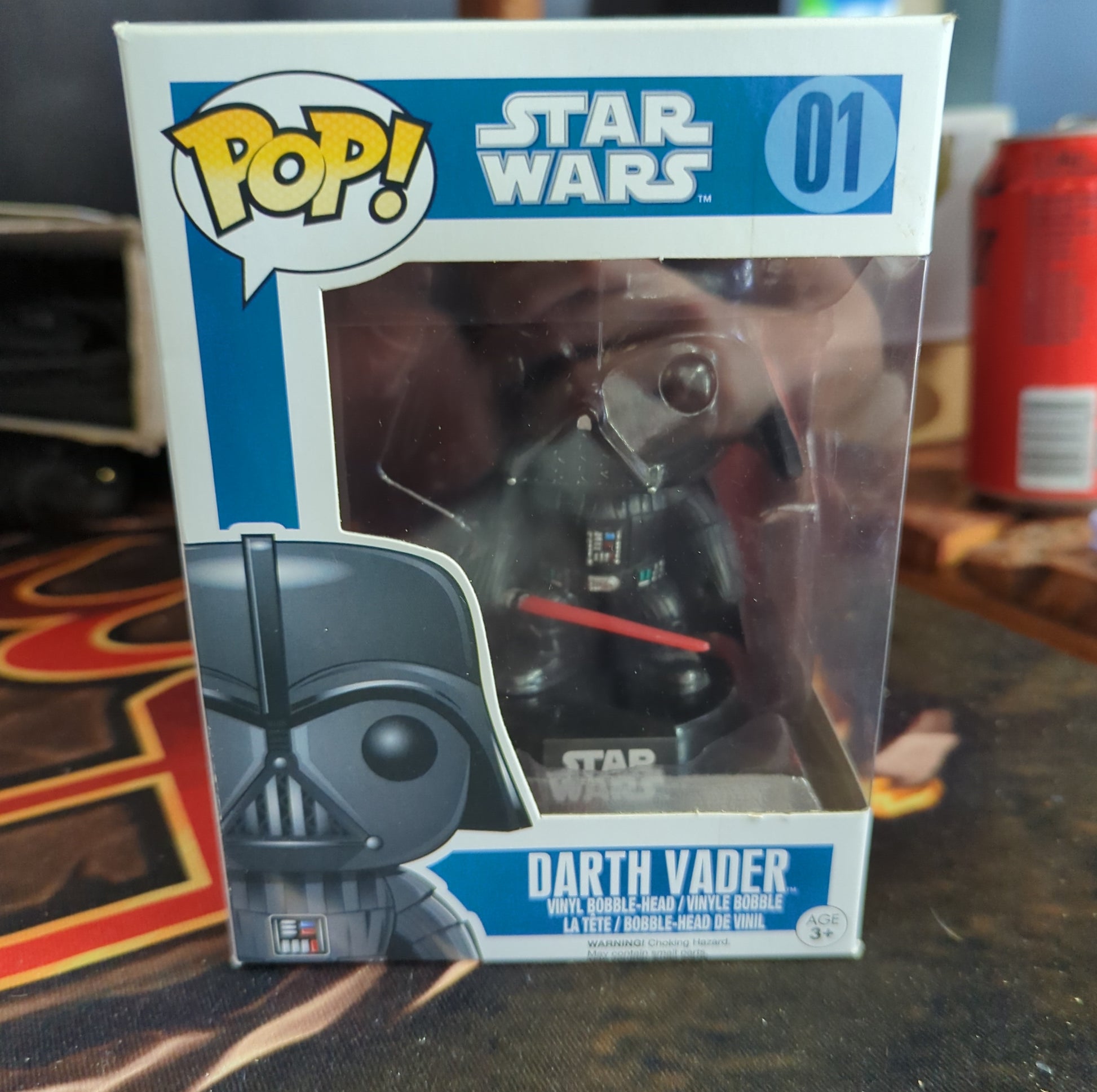 FUNKO POP VINYL - STAR WARS - 01 - Darth Vader FRENLY BRICKS - Open 7 Days