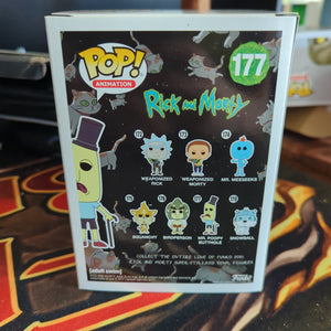 FUNKO POP VINYL - Mr. Poopy Butthole 177 - Rick and Morty FRENLY BRICKS - Open 7 Days