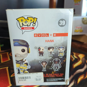 FUNKO POP VINYL - HANK 39 - EVOLVE - Games FRENLY BRICKS - Open 7 Days