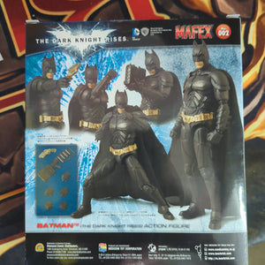 Medicom Mafex No.002 Batman The Dark Knight Rises Figure Authentic Package Flaws FRENLY BRICKS - Open 7 Days